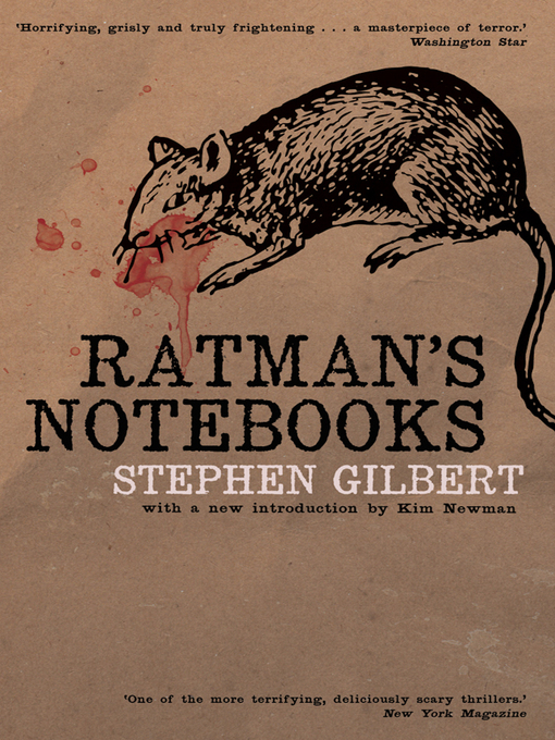 Title details for Ratman's Notebooks by Stephen Gilbert - Available